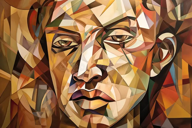 Spirtile Face: The Art of Expression in Fragmented Wholeness